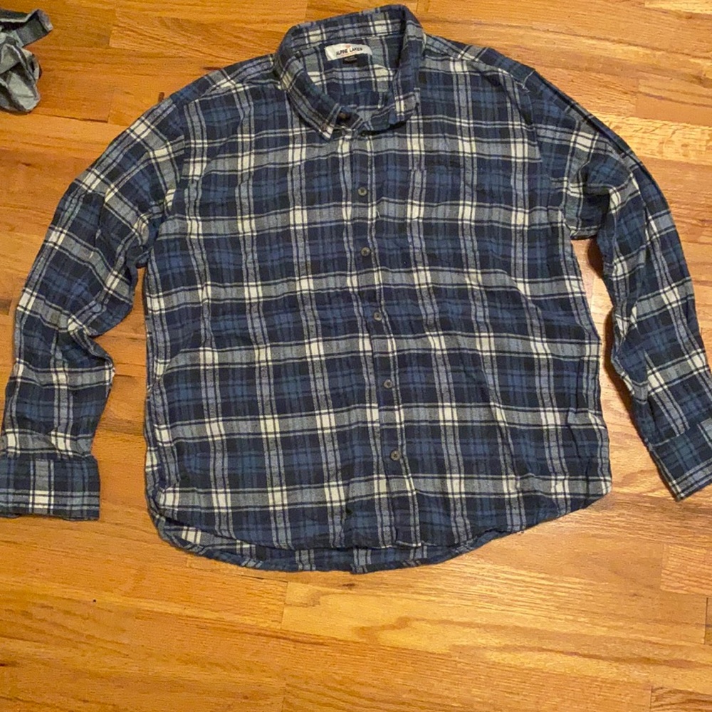 Alpine lakes flannel
